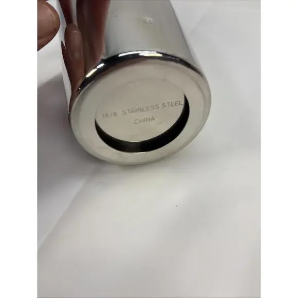 Stainless Steel Cocktail Shaker Strainer With Dial Up Drink Recipes - Picture 10 of 10